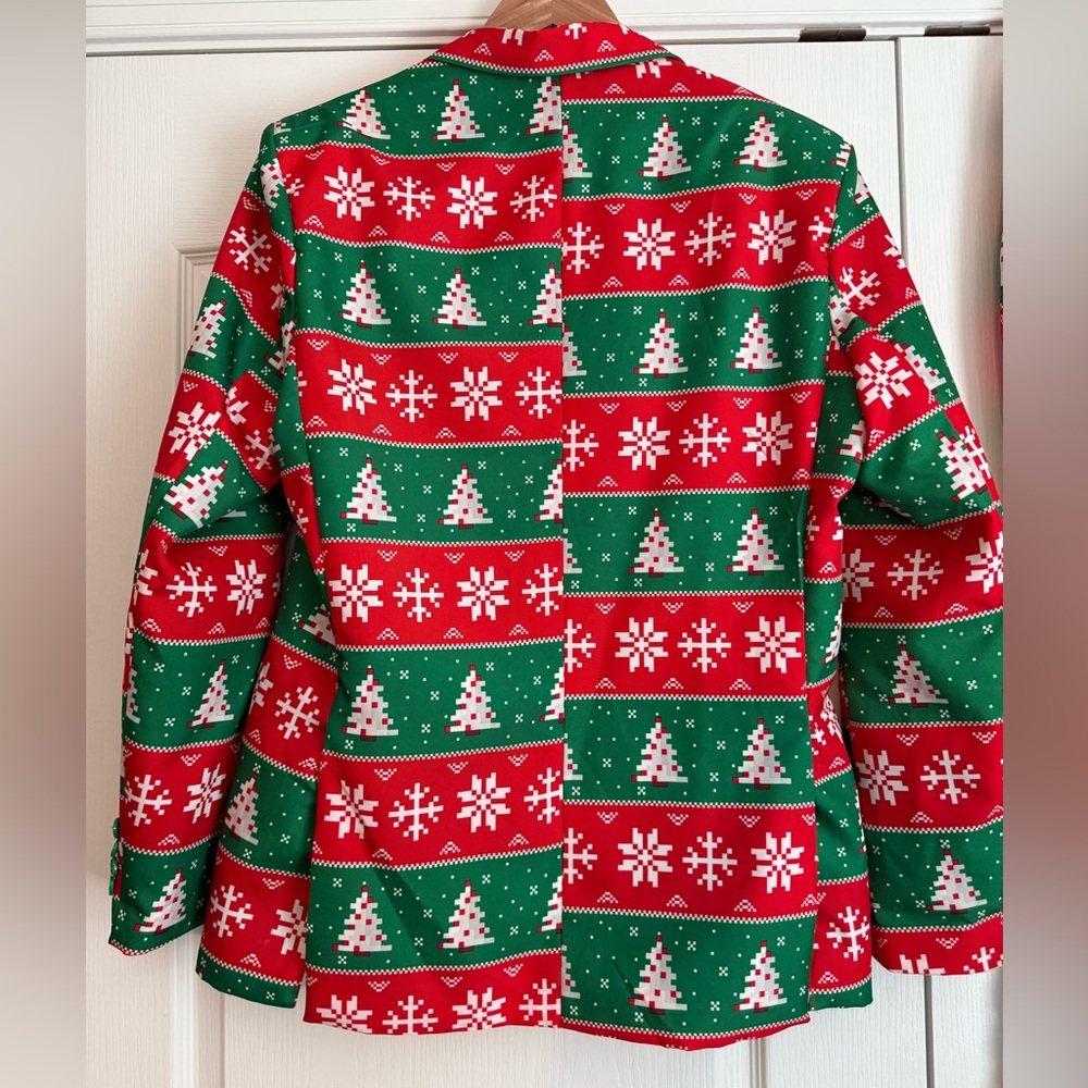 Christmas Suit (blazer and pants) - Picture 9 of 11